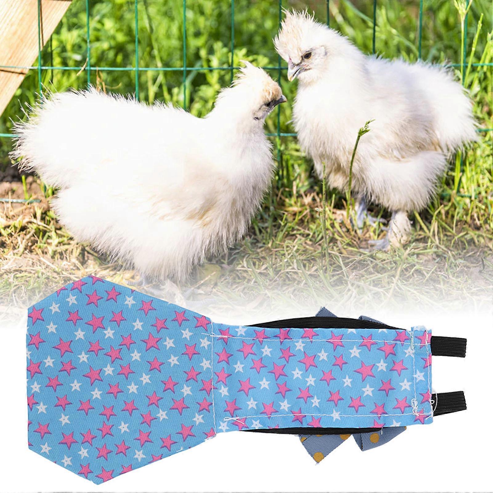 Soft Polyester Adjustable L Pet Chicken Diapers for Ducks & Geese