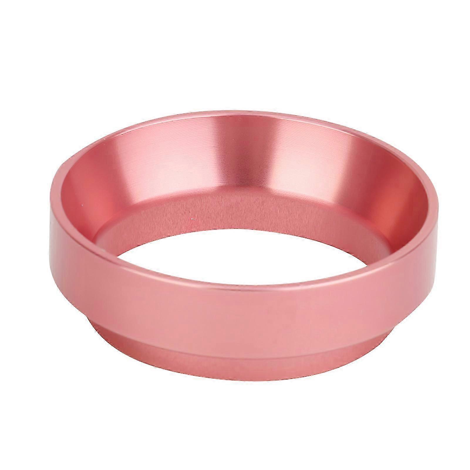58mm Aluminum Universal Coffee Dosing Ring Funnel Replacement Accessory (Rose Gold)