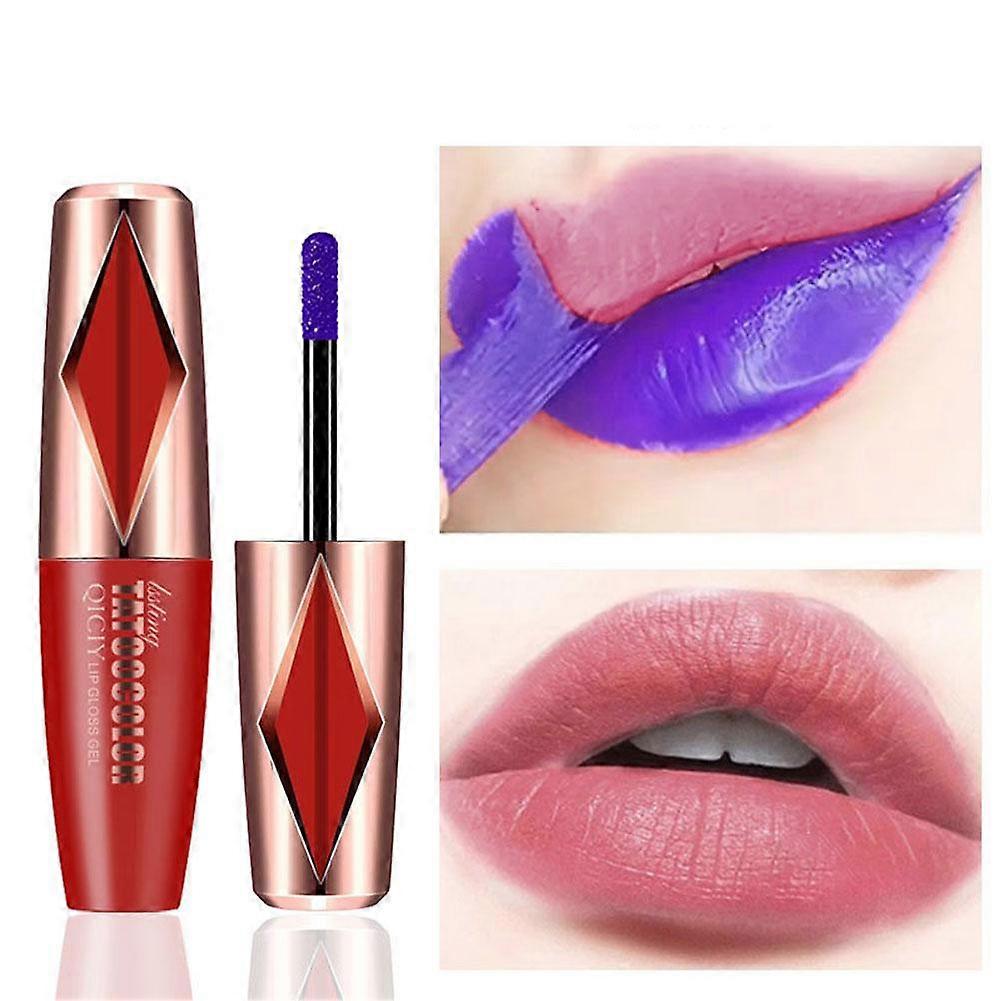Tear-Off Lip Gloss - Long-Lasting Waterproof Matte Formula, Create Perfect Lip Makeup for All-Weather Use