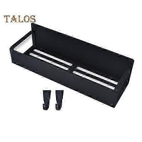 ثلاجة رف توابل مغناطيسي مع خطافات تصميم مجوف مقاوم للصدأ قوي الحامل سعة كبيرة رف التوابل رف تخزين المطبخ