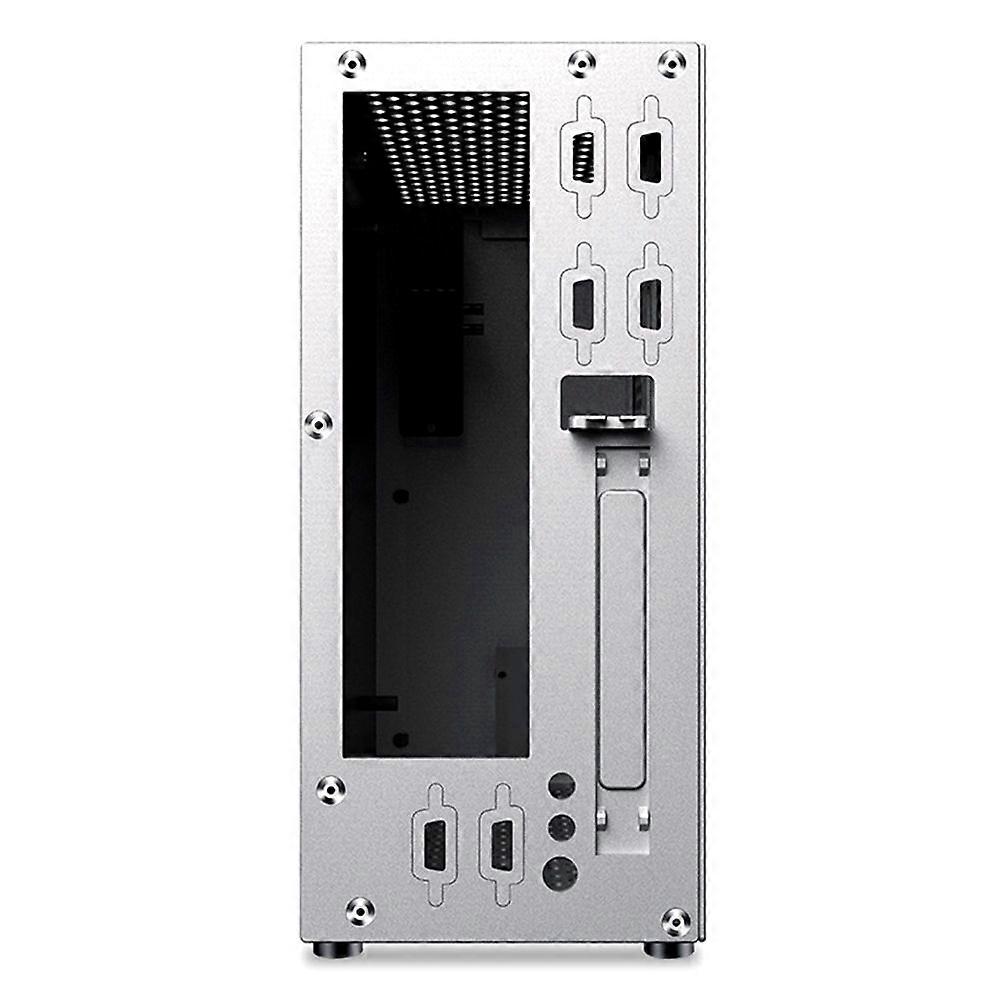 Obudowa komputera Mini ITX, w całości aluminiowa, miękka, HTPC, biurowa, jednogniazdowa, PCIE, obudowa stacjonarna