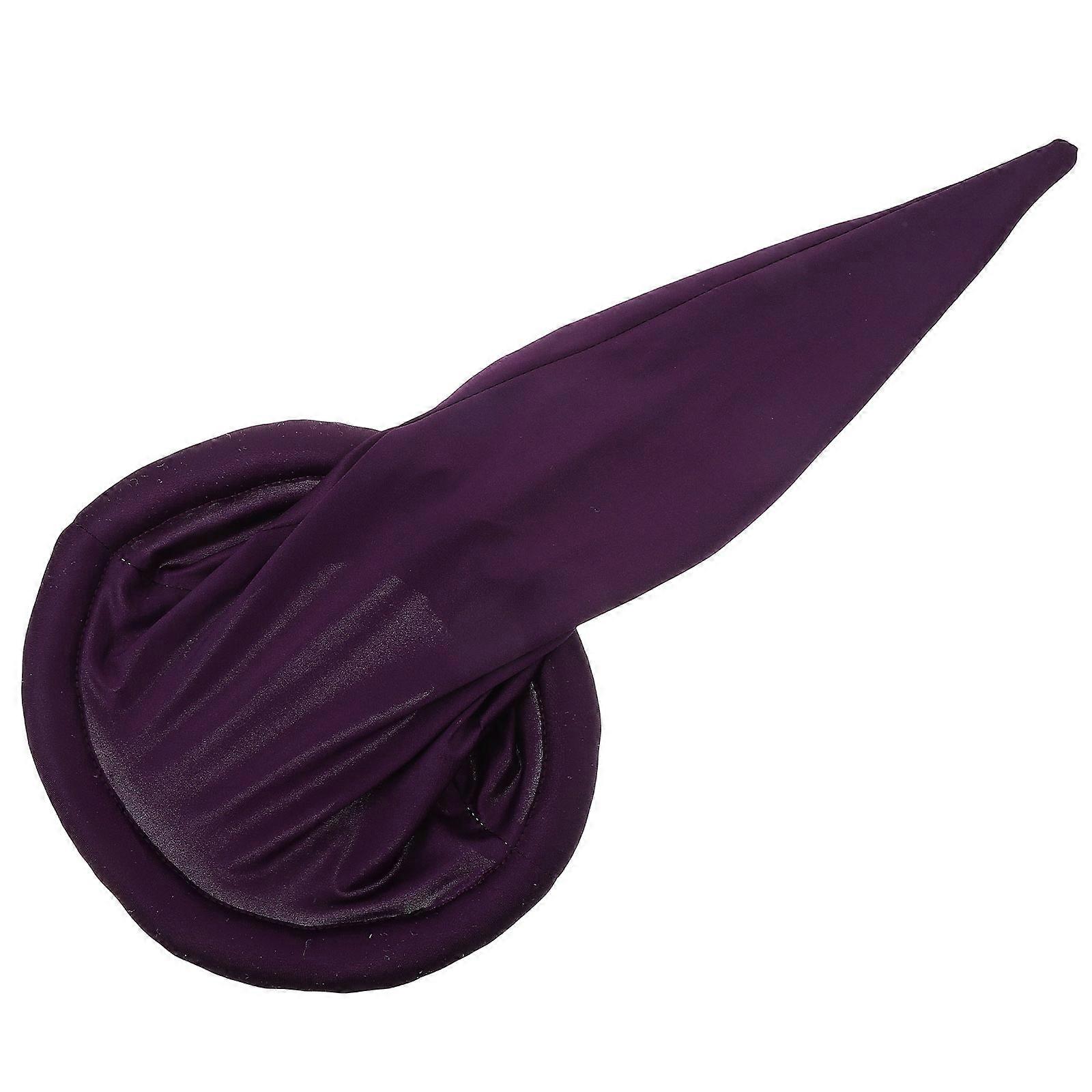 Purple Dwarf Santa Hat for Party Made of Polyester Perfect for Holiday Celebrations and Themed Events 6.5 Inches