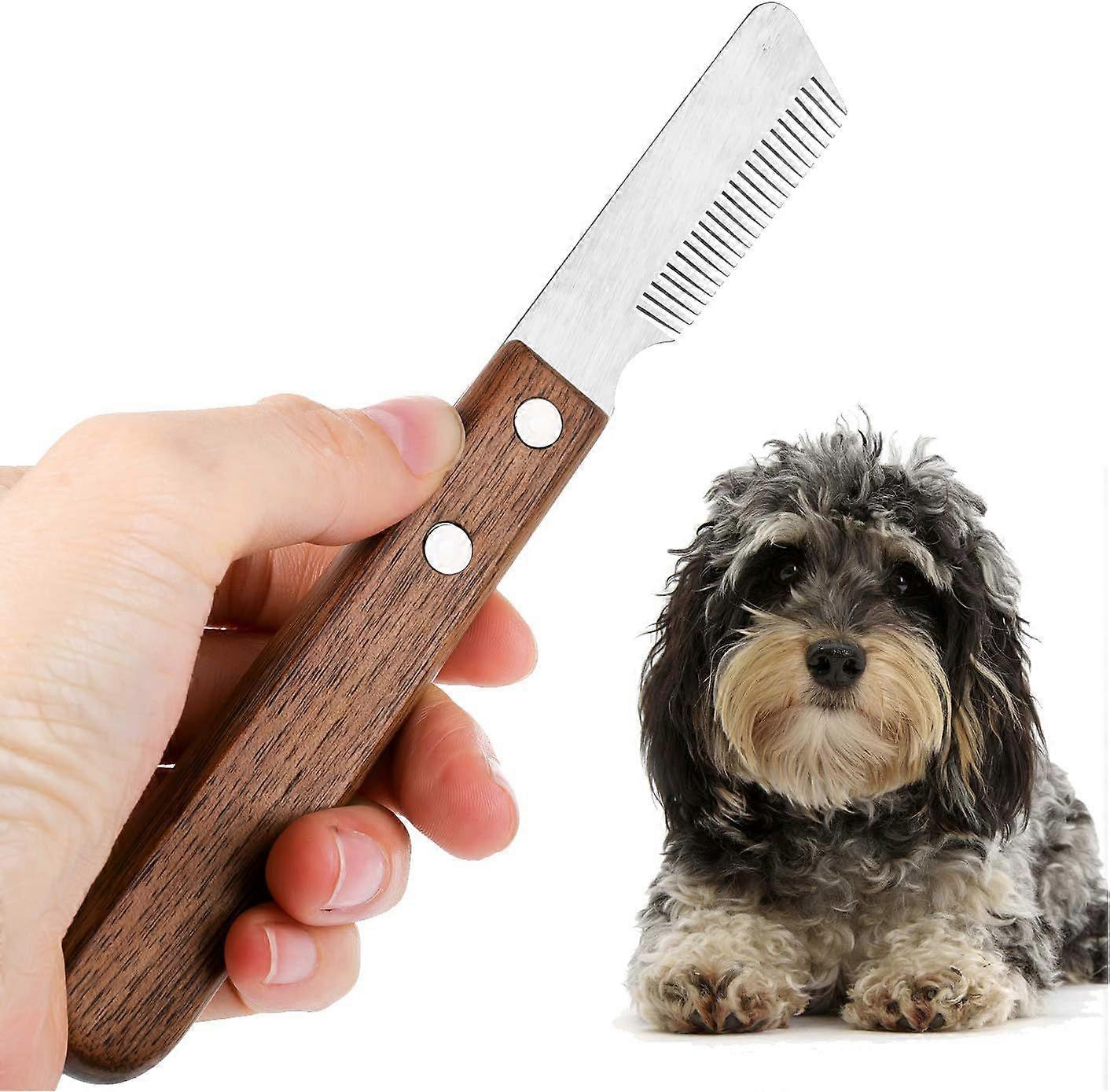 Pet Grooming Glove Gentle Deshedding Brush Glove Efficient Pet Hair Remover Mitt