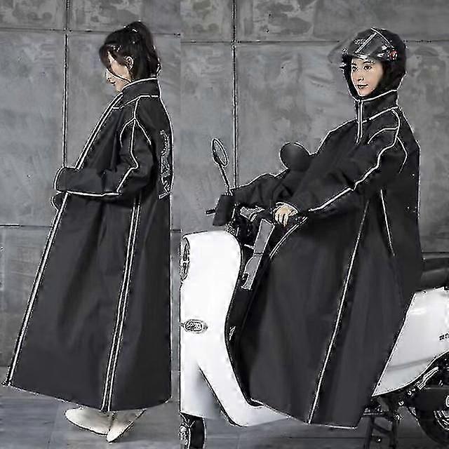 2023 Vespa Rain Suits Mens/Men Zipper Hooded Poncho Motorcycle Rainwear Long Style Hiking Poncho Environmental Rain Rain Suits summer - KM