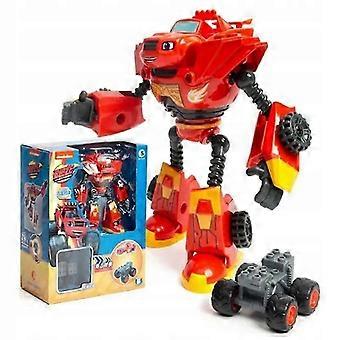 Blaze Monster Machines Cartoon Figur Kunststoff/Legierung Verformtes Roboterauto Spielzeug