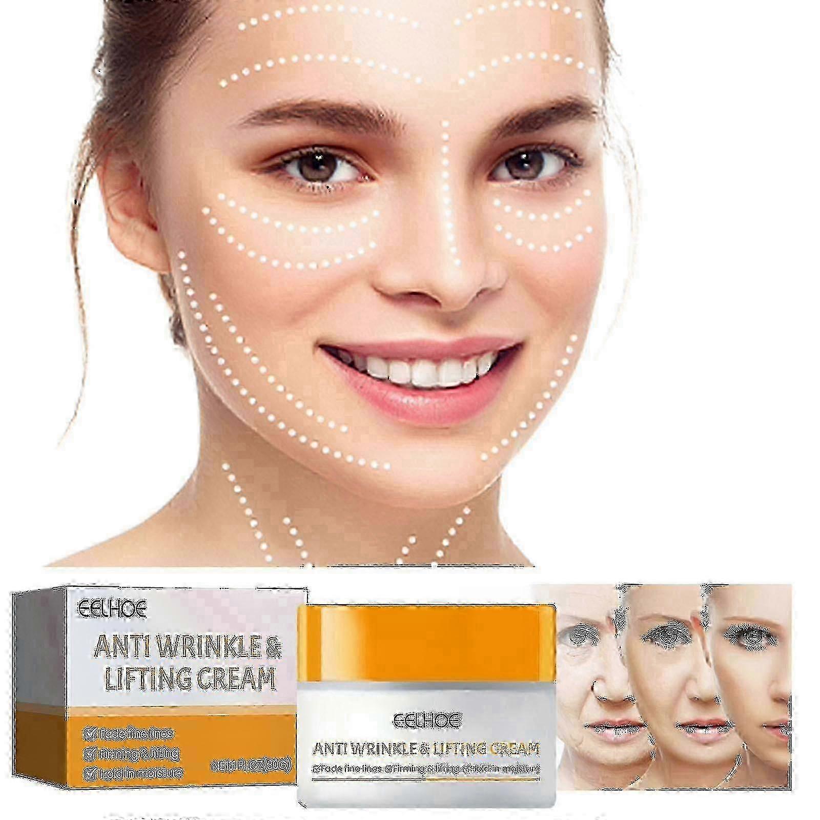 Beauty Notes With The Same Anti-wrinkle Firming Cream Anti-aging Lighten Fine Lines Wrinkles Decreases Lines Moisturizing Repair Hydration 30g