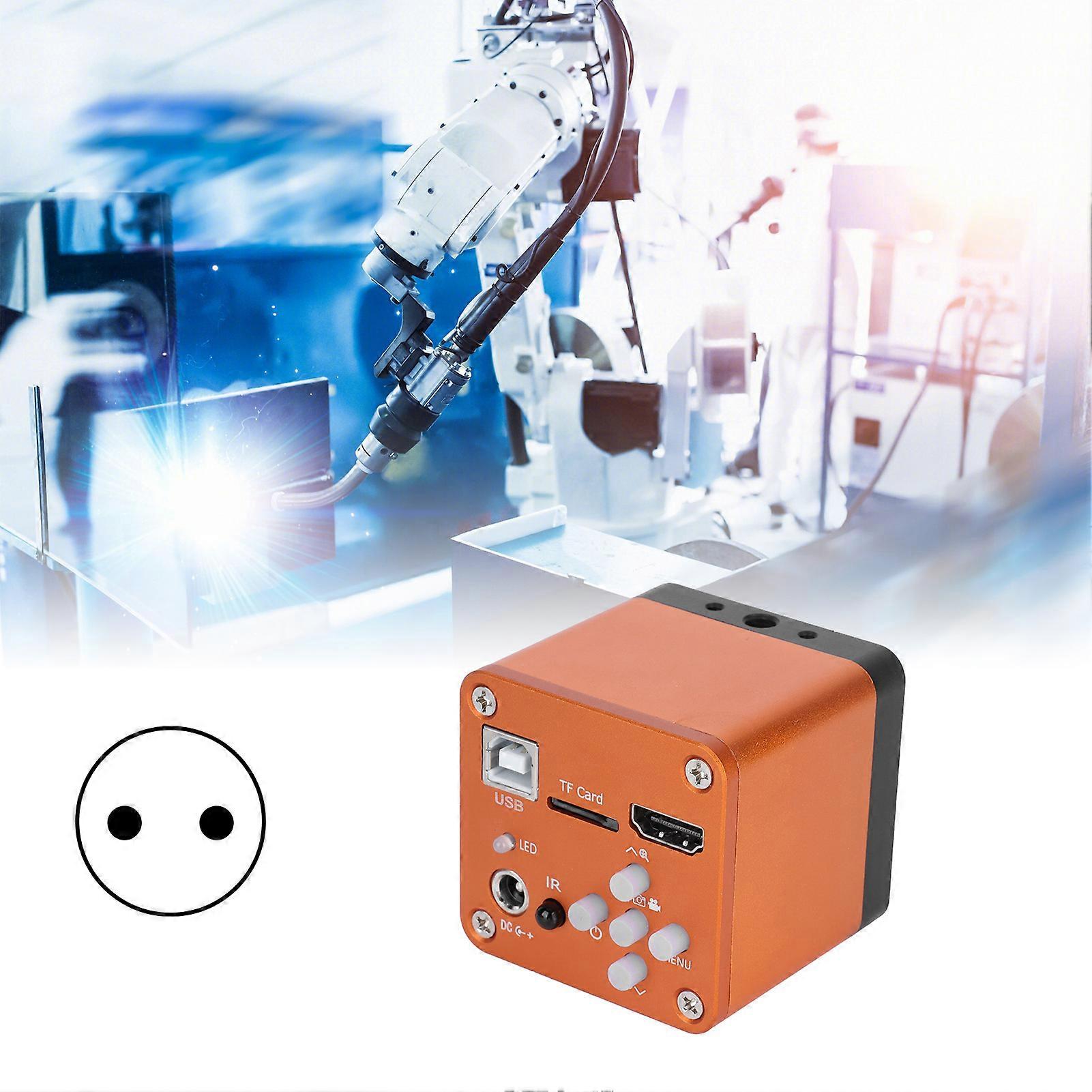 Caméra de microscope numérique USB HDMI 34MP 1080P avec zoom 130X