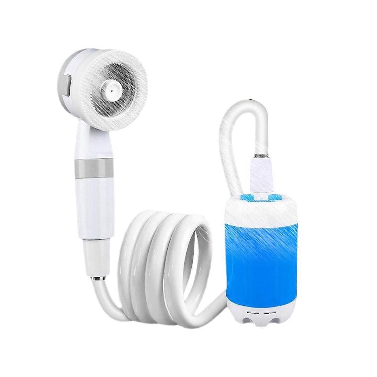 Outdoor Camping Shower Pump with Digital Display 5000mAh Rechargeable