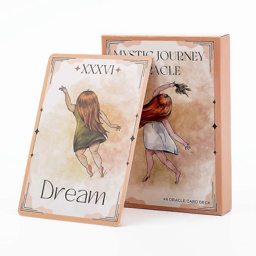 Mystic Journey Oracle Board Game for Spiritual Divination 44 Cards
Mystic Fortune Deck 10.3x7.3cm Ideal for Beginners