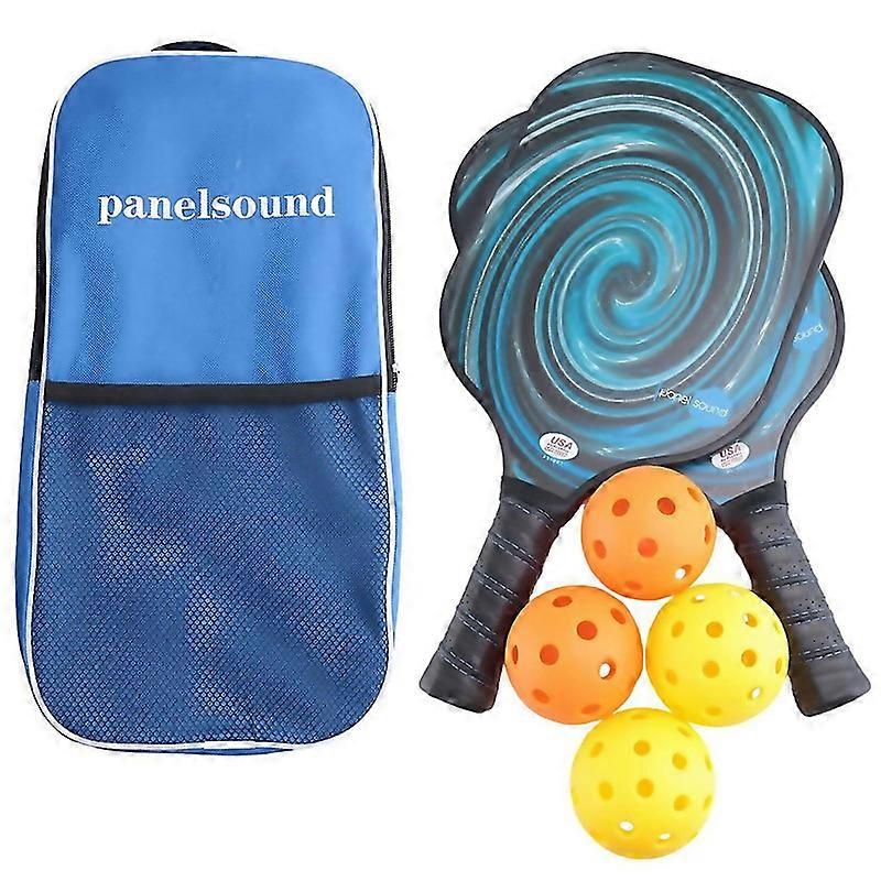 For Set Of 2 Pickleball Paddle Pickleball Paddlethinquick Pickleball Rackets Set With Carrying Bag4