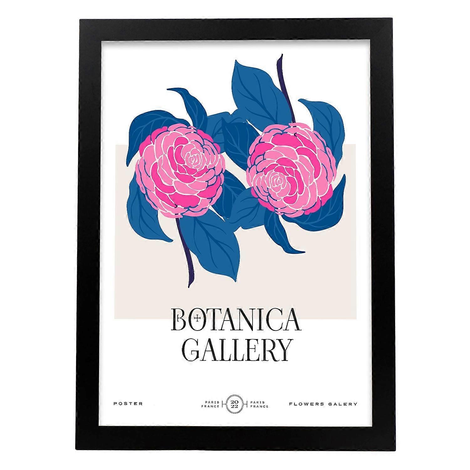 Affiche Fleur Dahlia