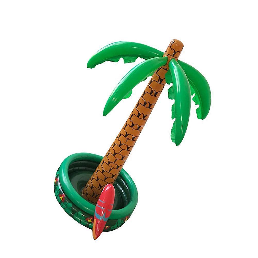 Inflatable Parrot Coconut Tree Ice Bucket for Storage Use 1Pcs