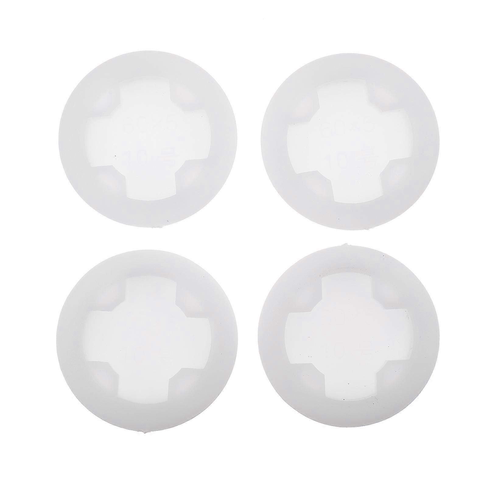 Bung Cap Plastic Drum Lid Caps for Protection 16Pcs White Barrel