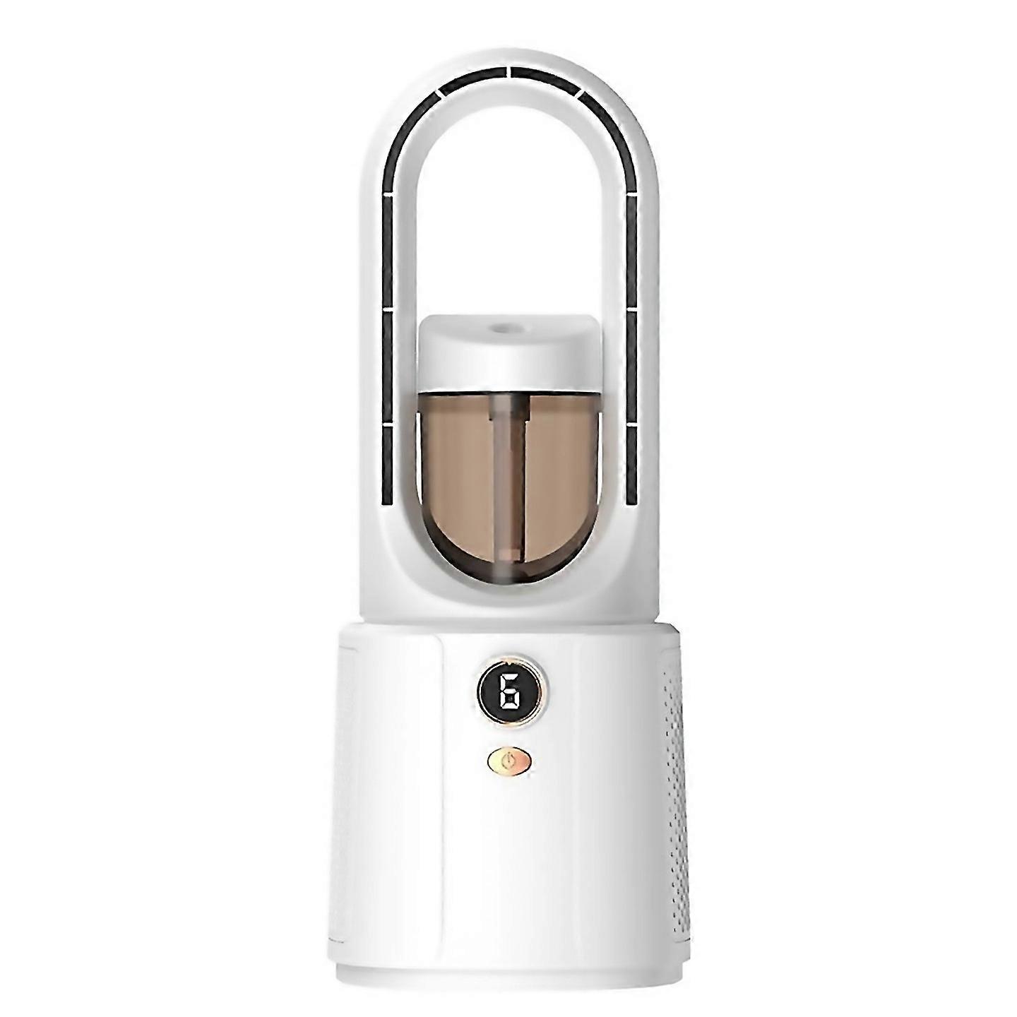 For Leafless Atomizing Fan Humidifier Cooler For Desktop Office