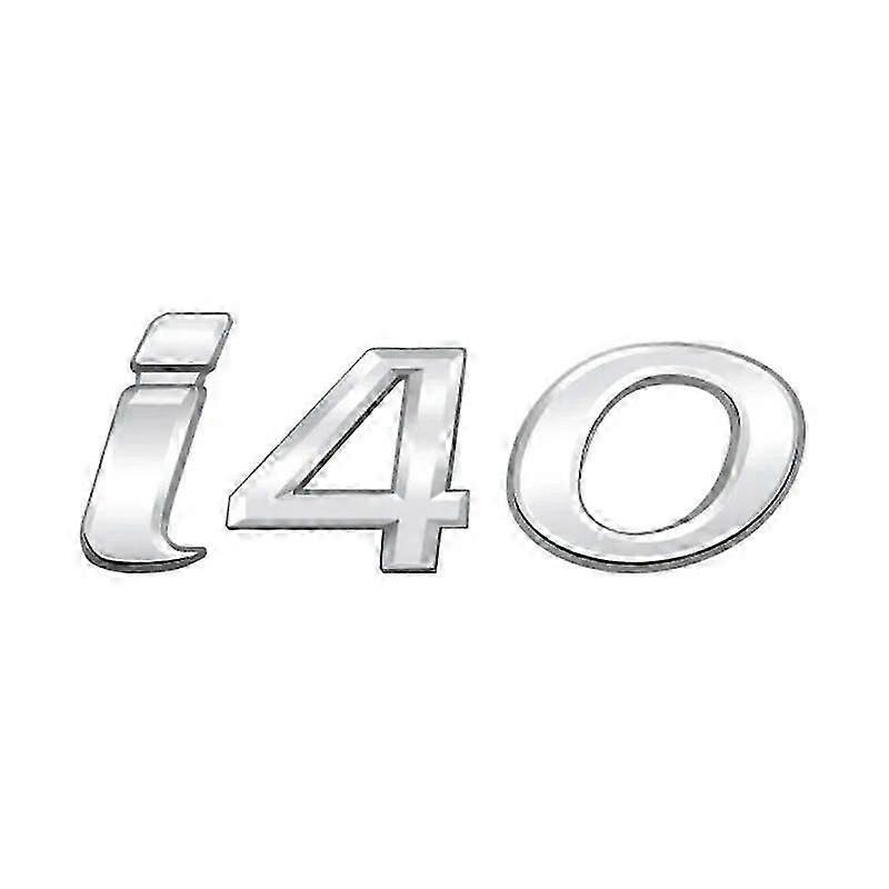 Metal 3D Car Rear Trunk Badge Decals Emblem sticker Fit For Hyundai I10 I20 I30 I40 accent Solaris Touring Elantra sanata Touring