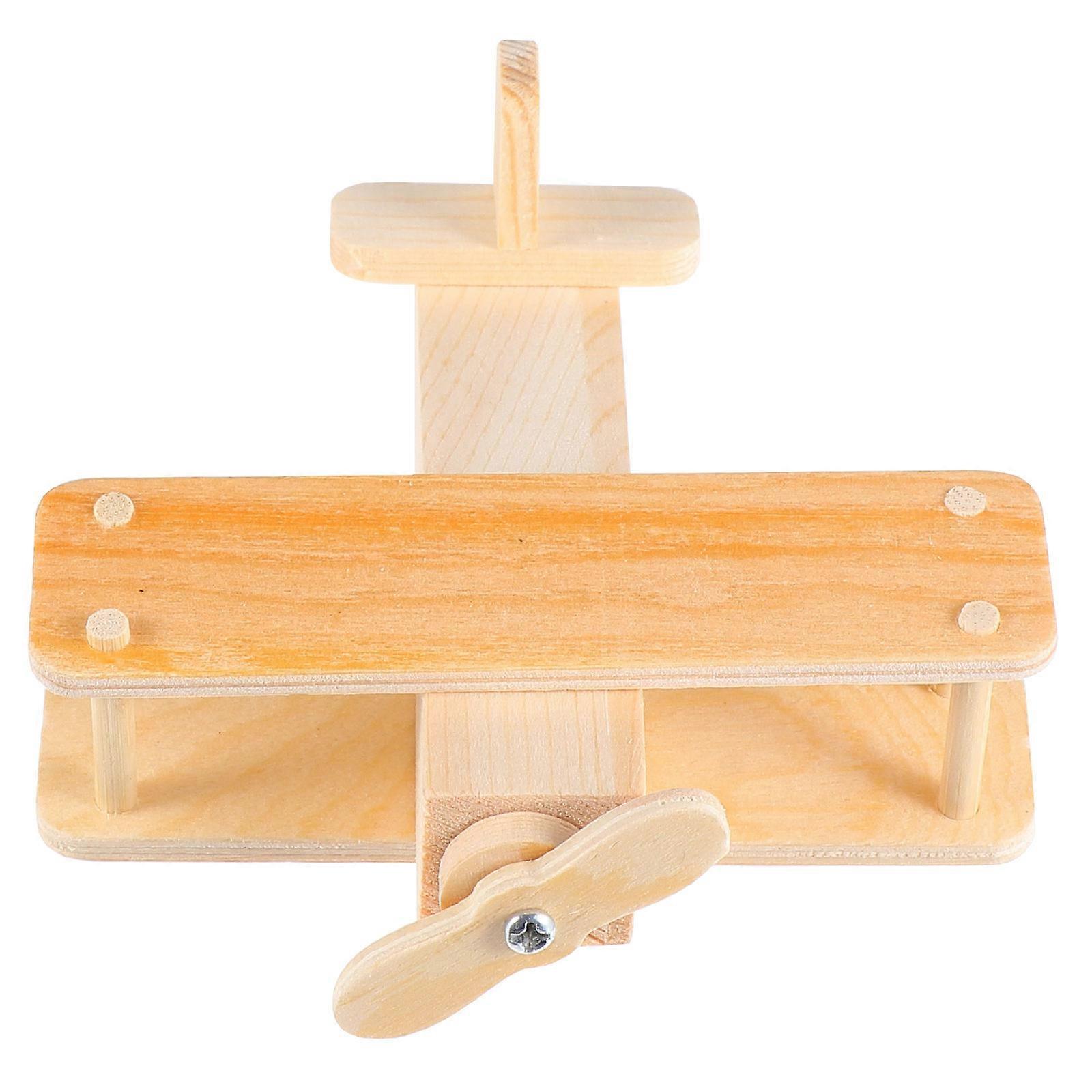 Wooden Assembling Glider Model DIY Toy Set for Kids 5Sets