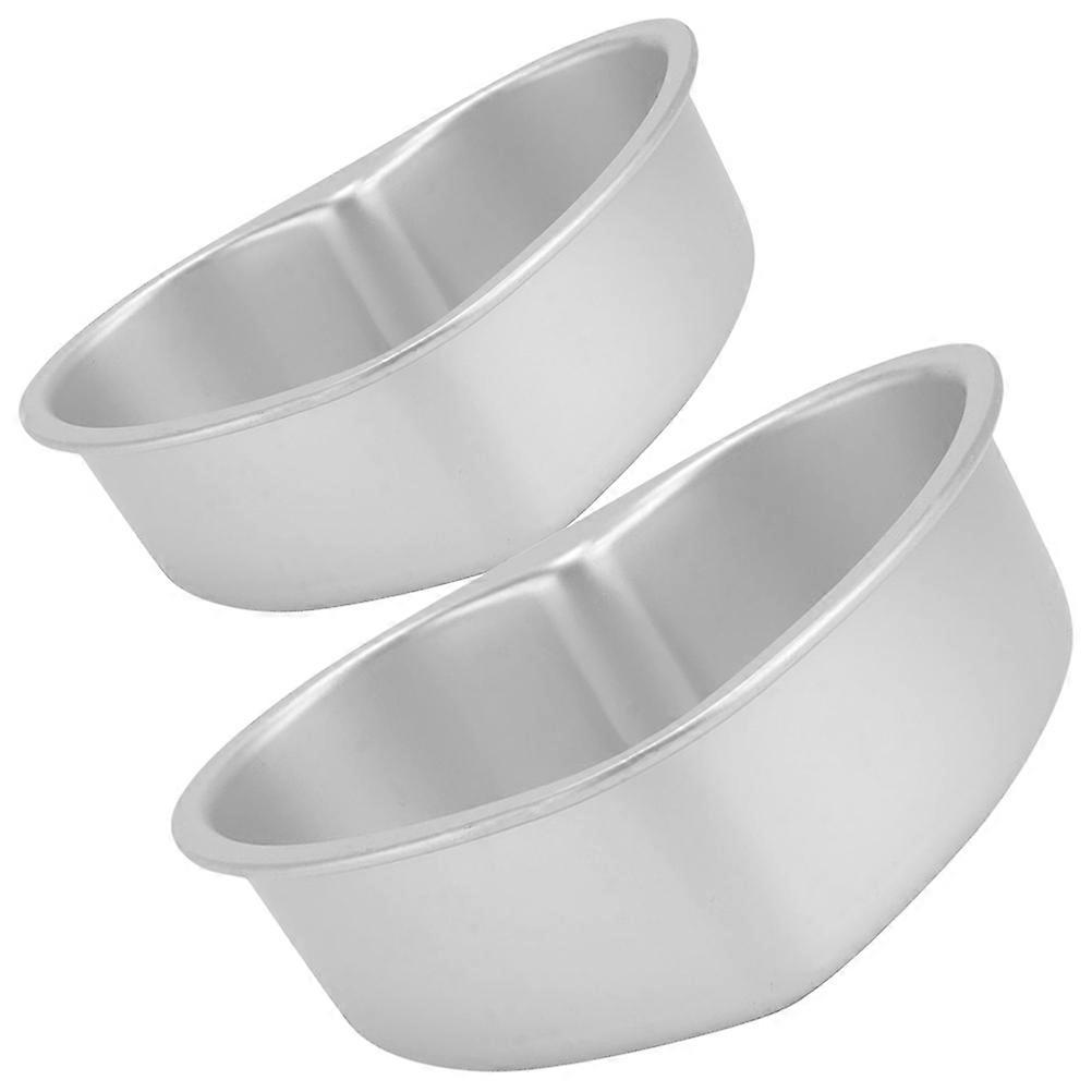 Cake Pan Heart Shape Multi-Function Metal Baking Tin For Home Baking 4Pcs Non-Stick Easy Cleaning