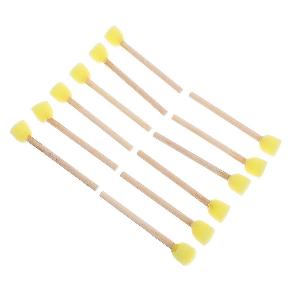 Round Paint Sponge Brushes 150 Pcs For Children Suitable For Art Classes And Home Creative Expression Activities