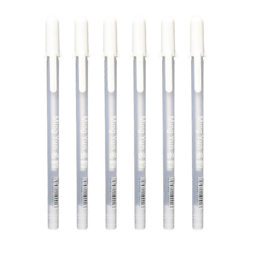 Paint Markers White Oil Based Pen for Writing 12Pcs Fine Point Permanent Ink