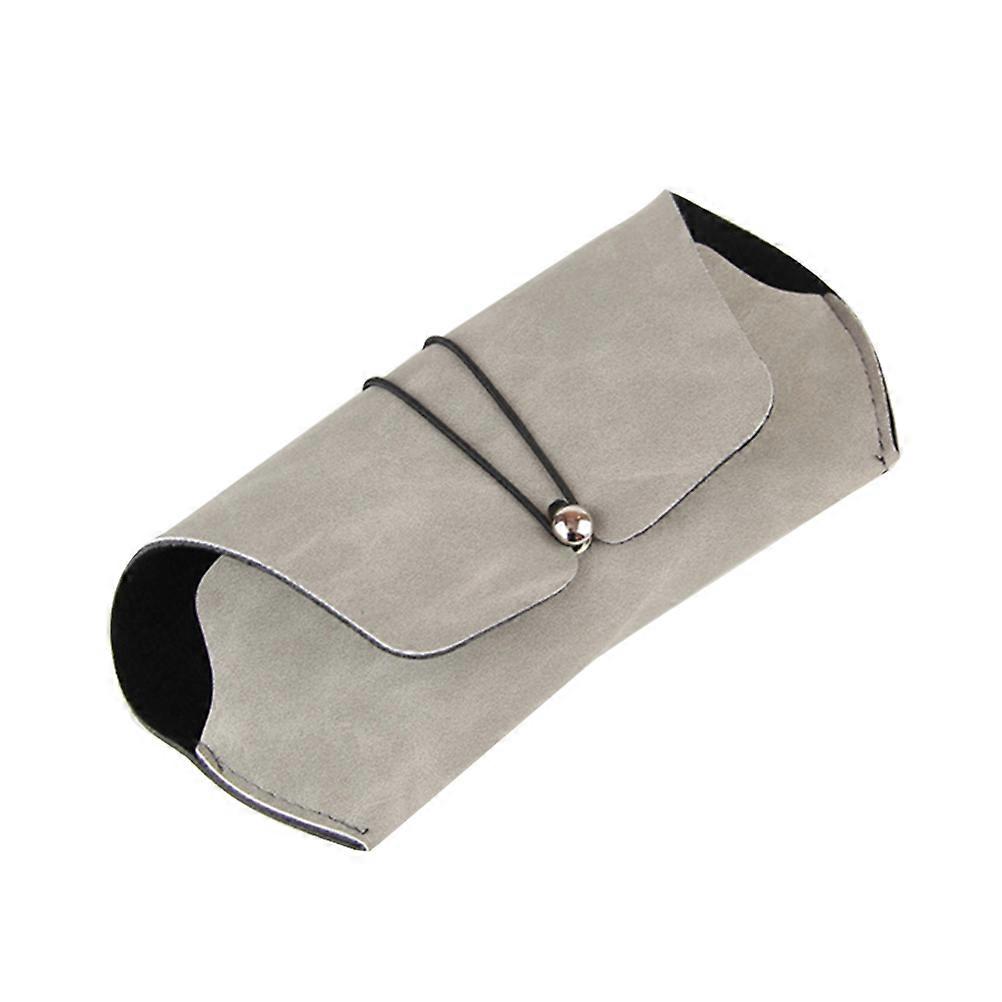 Glasses Holder Buckle Clamshell for Storage 3Pcs Light Grey