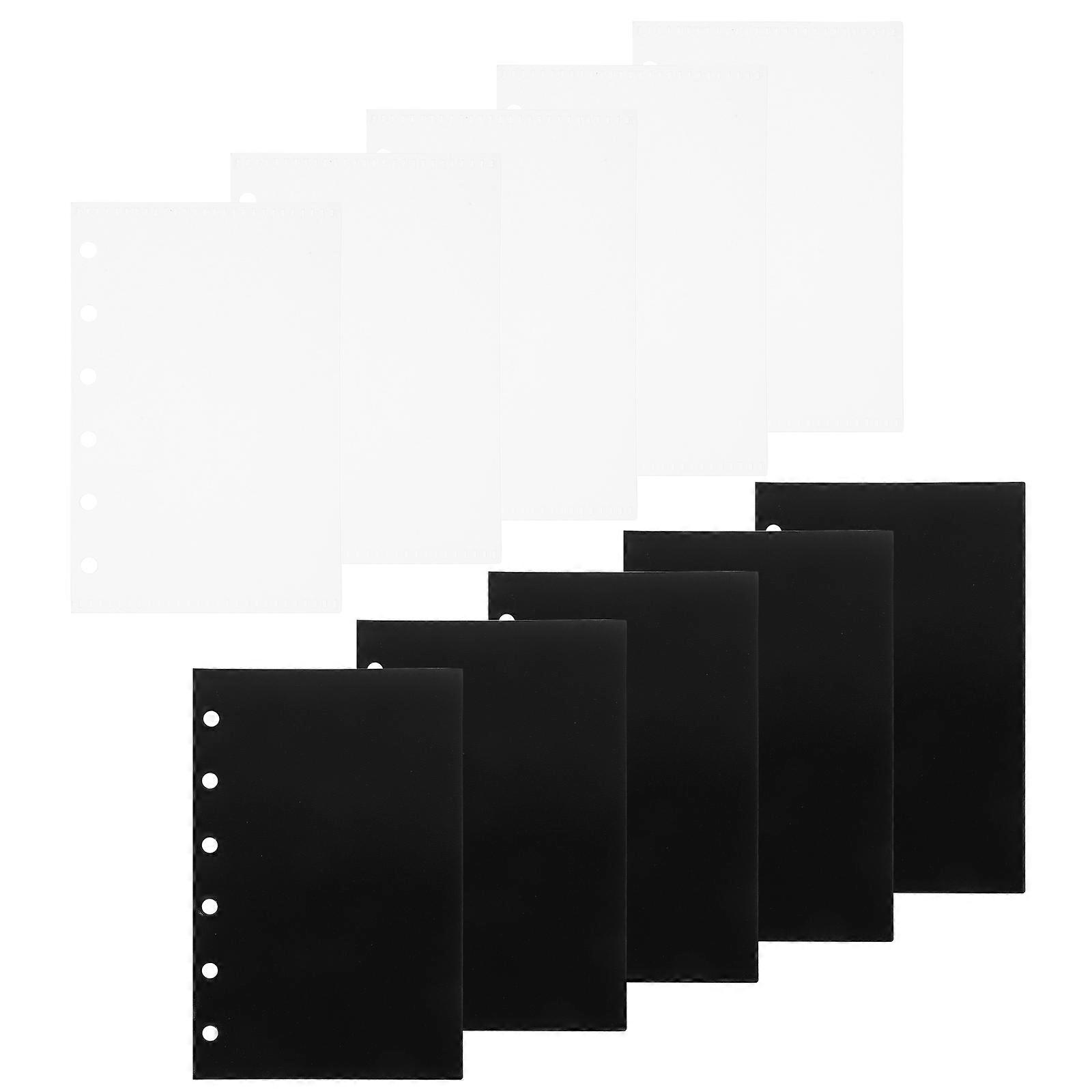 Binder Pouch 20 Sheets Organizing Bags for Files Documents Rectangular Closure for Office Workers