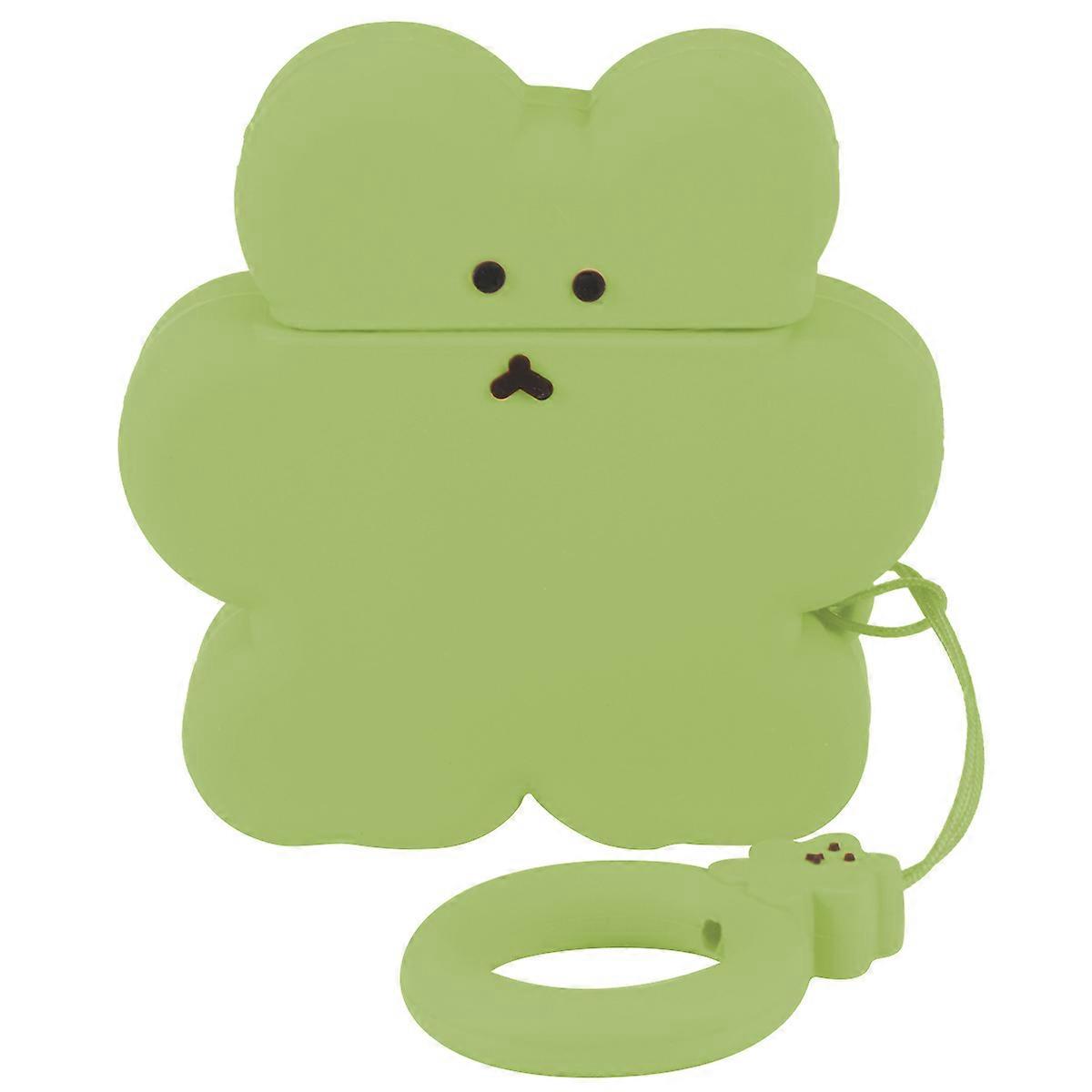 Earphone Case Silicone Bear Design for Earphone Use 3Pcs Portable Storage Case