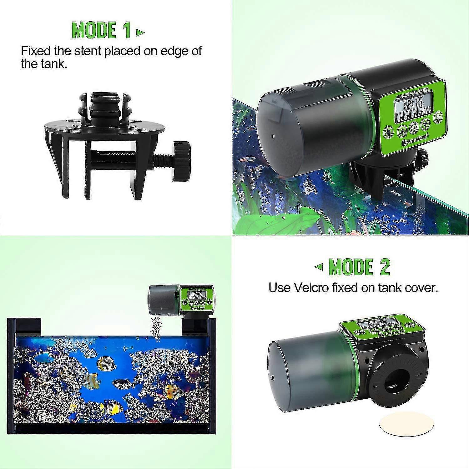 Automatic Fish Feeder Smart Aquarium Mini Digital Timer Dispenser