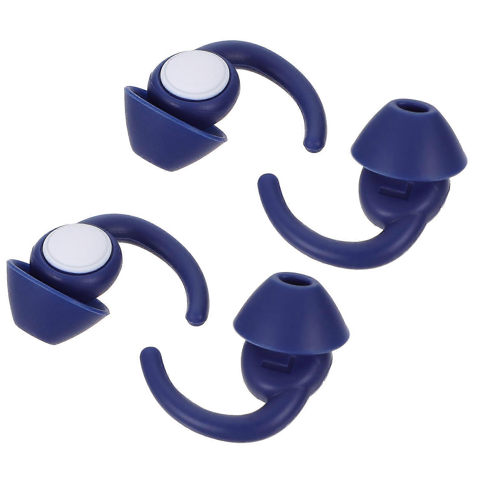 Wear-Resistant Anti-Noise Earplugs Comfortable Earplugs for Sleeping 4Pairs