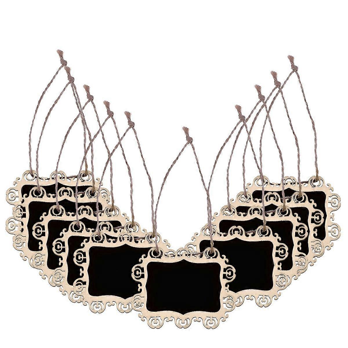 Mini Chalkboard Hanging Blackboard for Leaving Message 20Pcs Pack