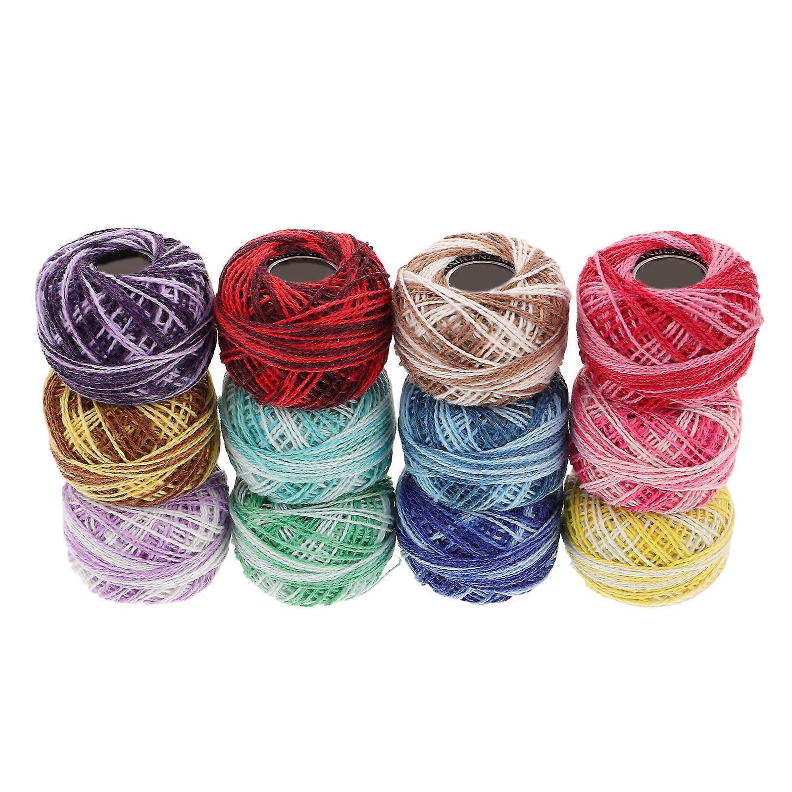 Cotton Embroidery Thread for Bracelet Making 48Pcs Creative Craft Kit