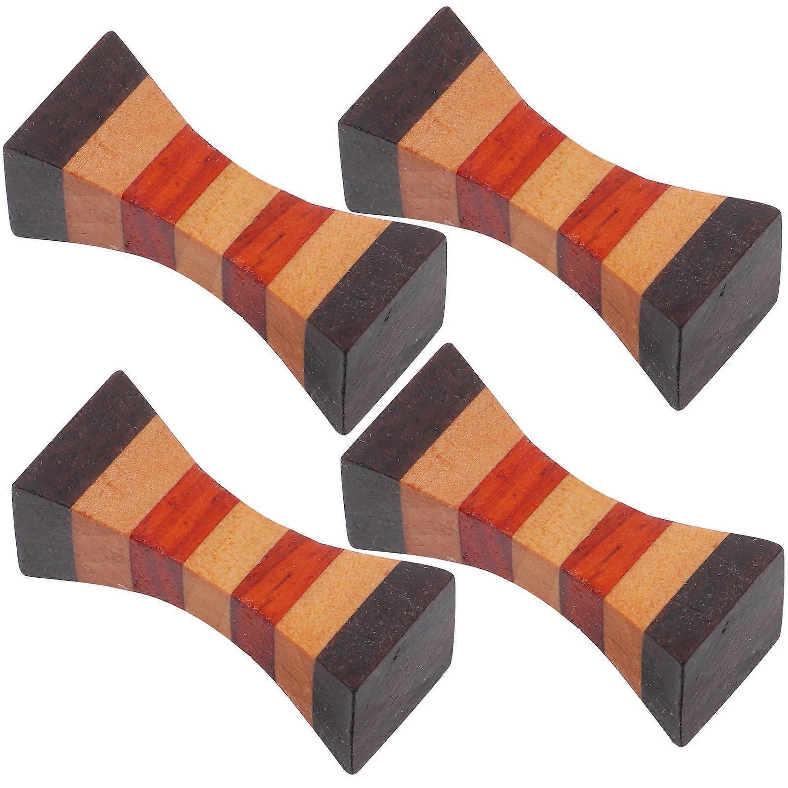 Wood Chopstick Holder Multi Color Decorative Utensil Racks For Dinner Table 12 Pcs Providing Stable Placement