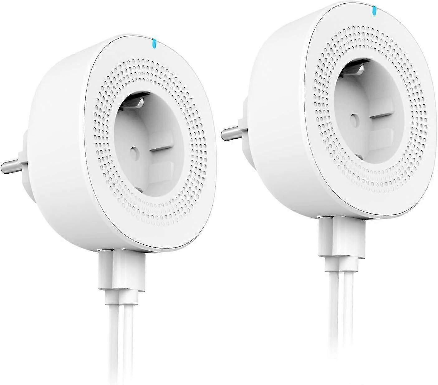 Smart Wi-Fi Outlet Smart Plug with 2 USB Ports Compatible with Alexa Echo, Google Home and