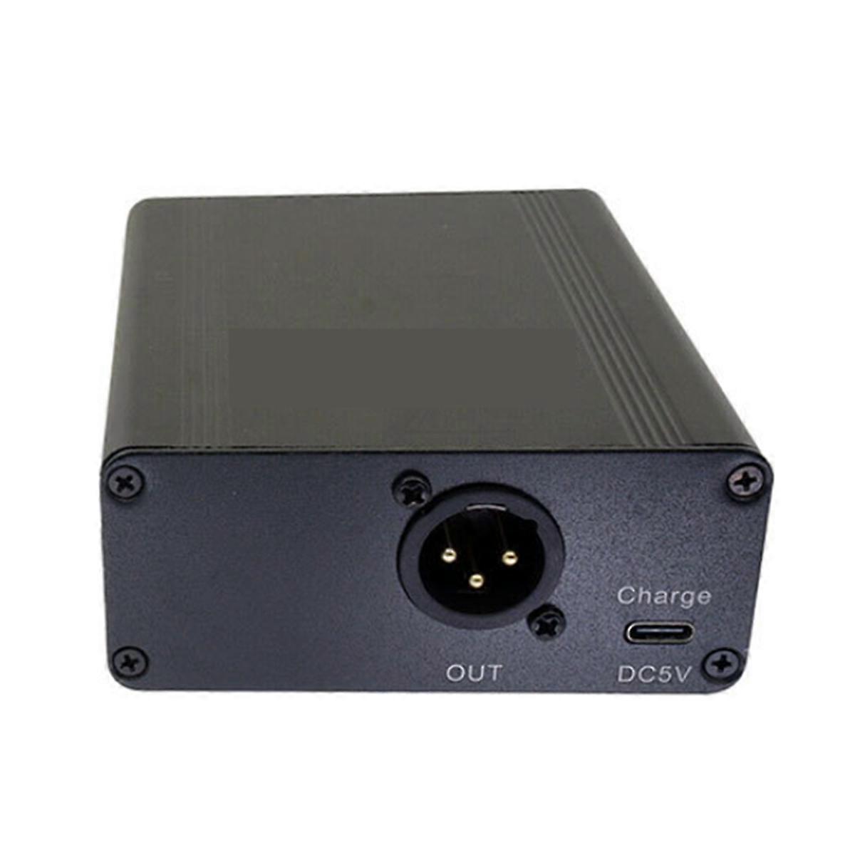 48V Phantom Power Outdoor Portable Rechargeable Phantom Power