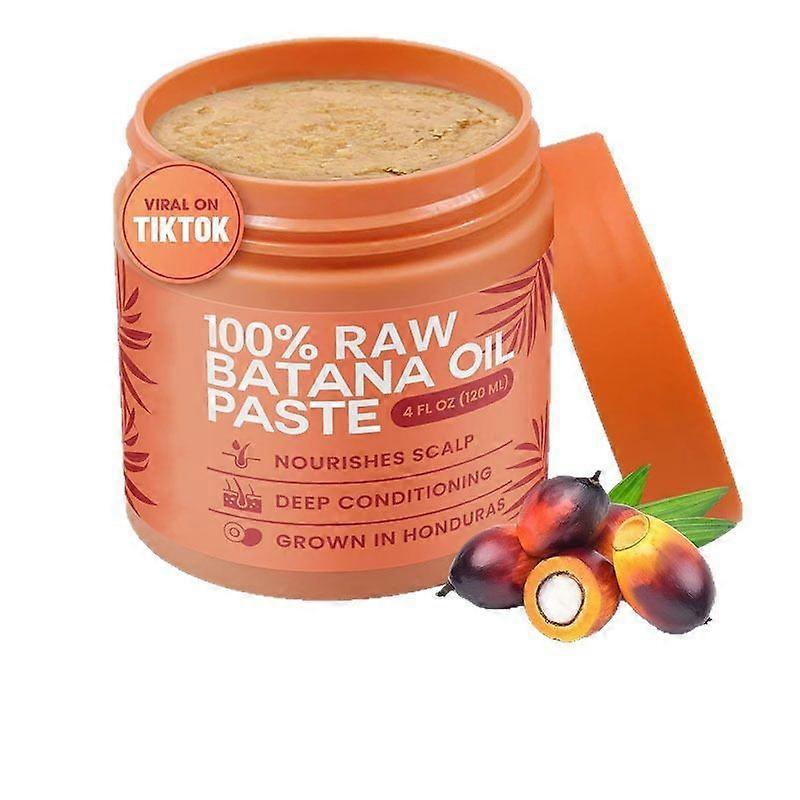 100% čistý organický olej z batany (1-5x 120 ml) – surový nerafinovaný olej pro růst vlasů, hustší vlasy a prevenci vypadávání vlasů