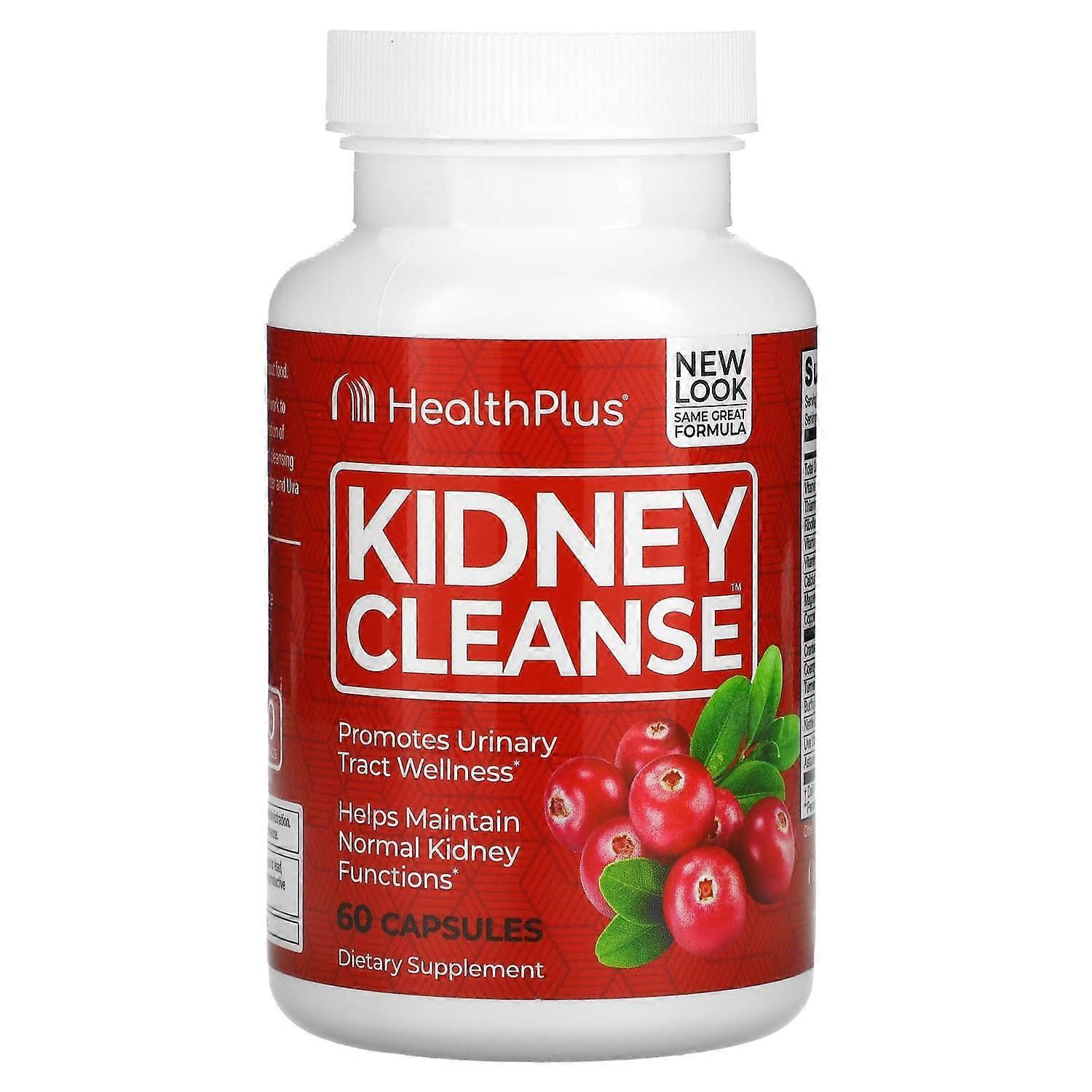 Health Plus Inc., Kidney Cleanse, 60 Capsules