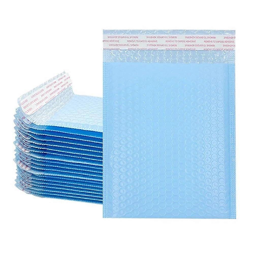 Bubble Mailers Sky Blue 50Pack 15x18cm SelfSeal Bubble Padded Mailing Envelopes Poly Mailers for Packaging