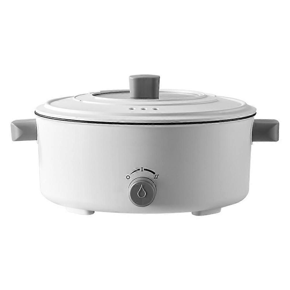 Electric Hot Pot 4Liter Large Capacity, TimerEnabled Food Steamer, Household Multifunctional Integrated Frying Pan
