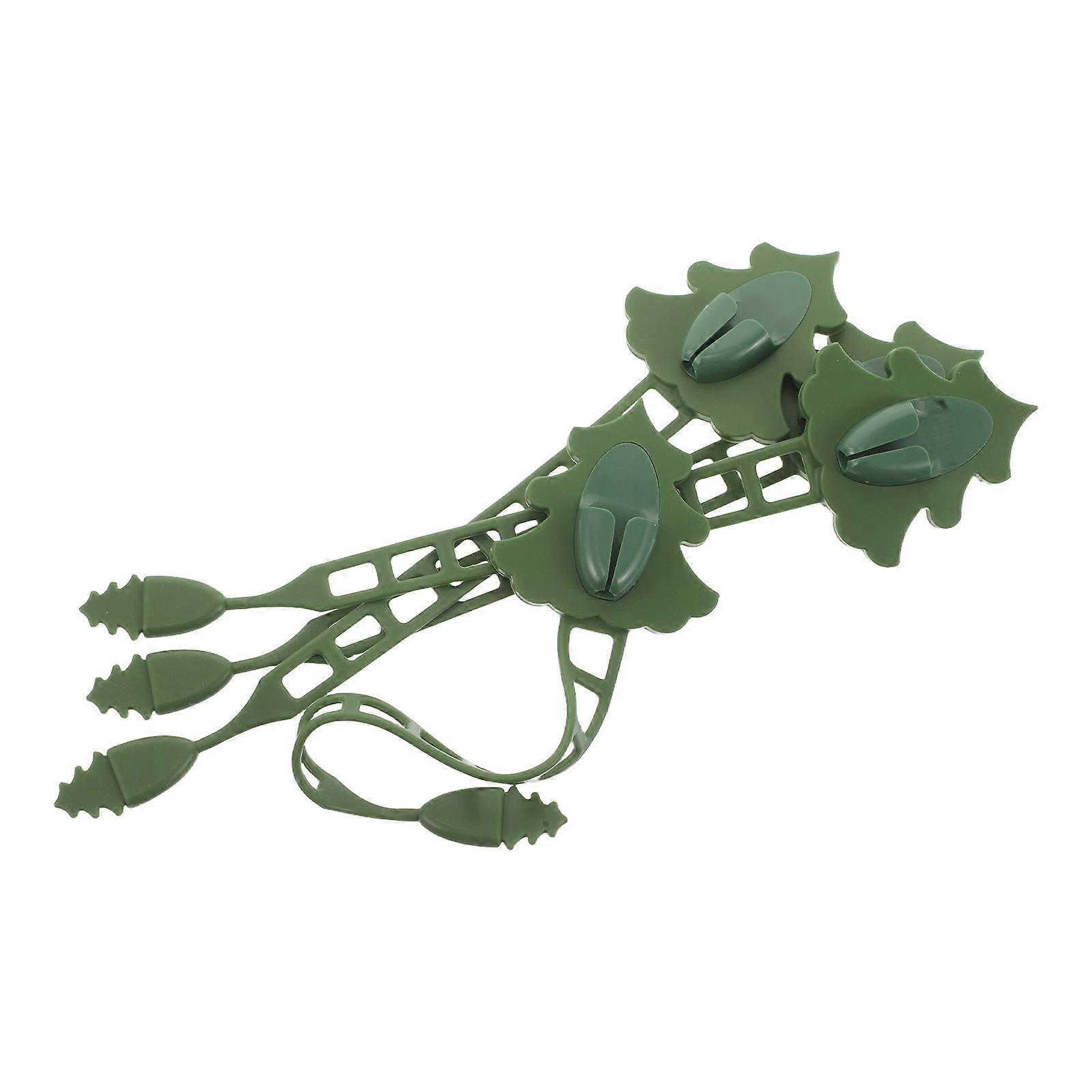 Christmas Wreath Hanger Fireplace Hooks Silicone 4Pcs Stocking Set