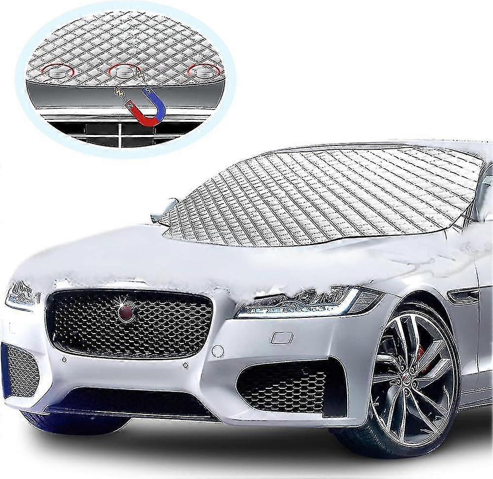Car Windshield Cover. Windshield Magnetic Protection Folding Cover. Universal