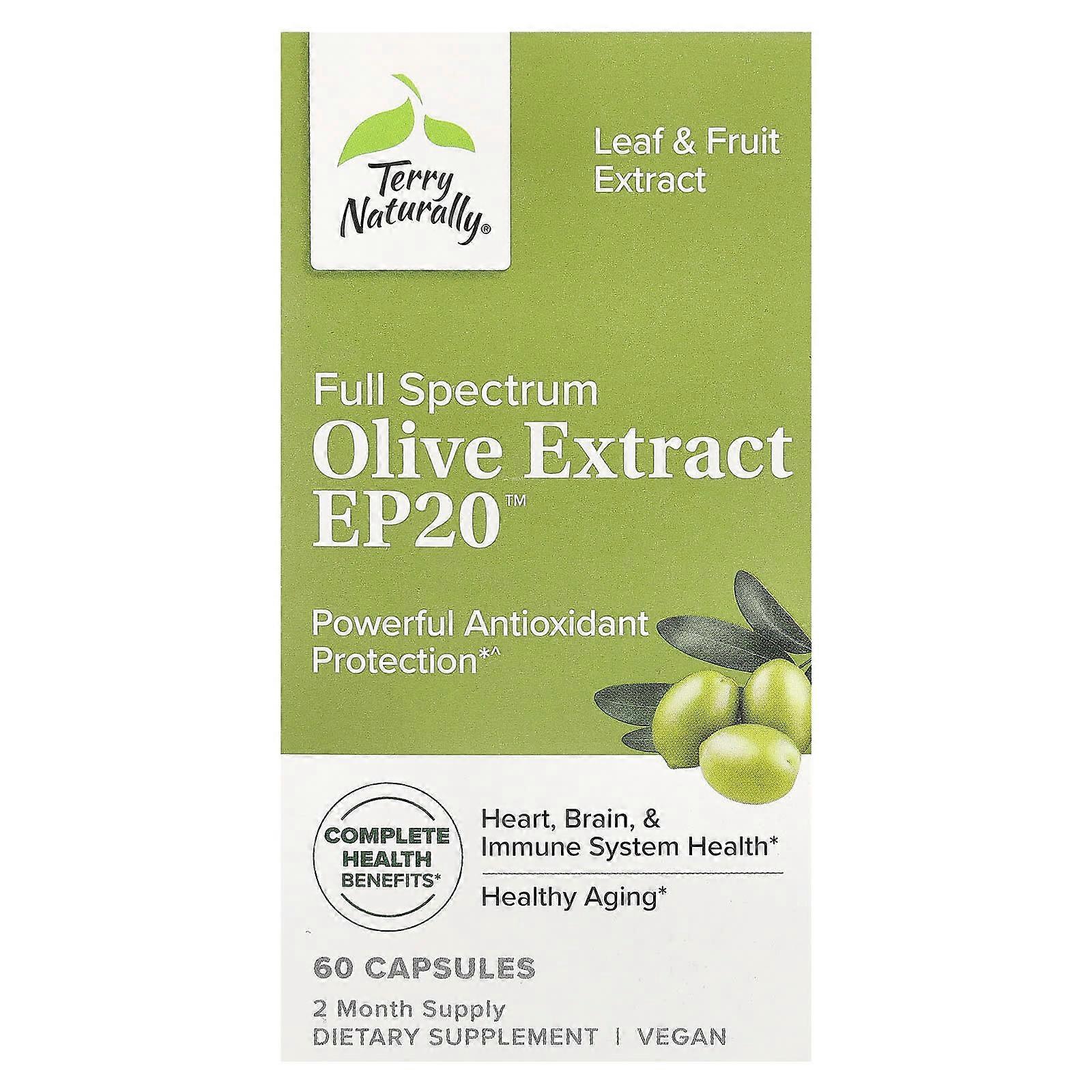 Full Spectrum Olive Extract EP20âÃÂ¢, 60 Capsules
