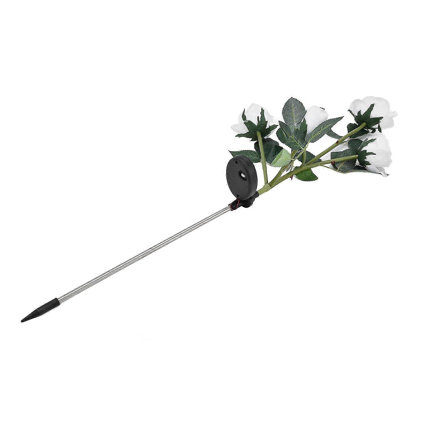 Solar Flower Lights with Intelligent Light Control and Waterproof Function