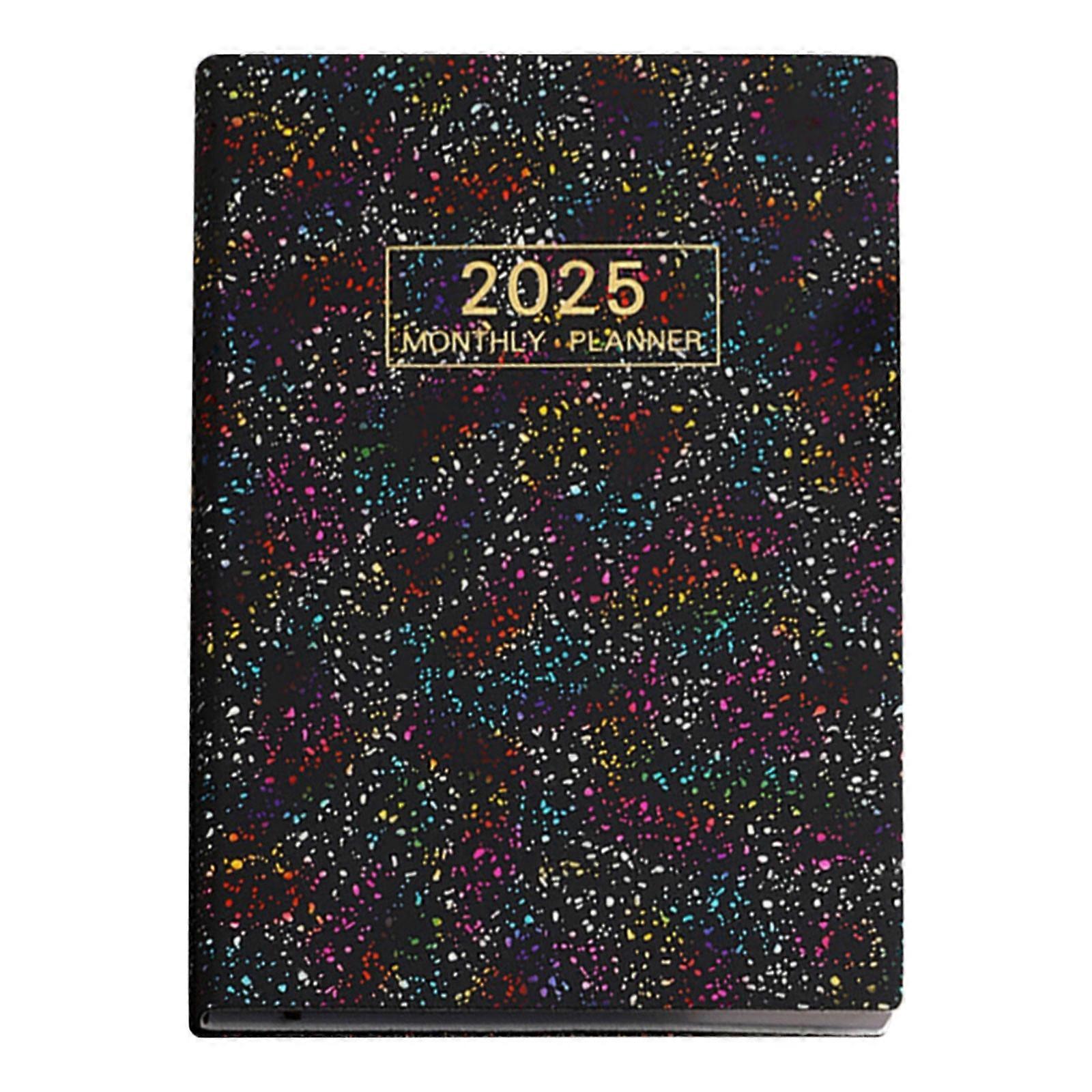 2025 Schedule Notepad Inside Page A5 Efficiency Manual Planning Notebooks