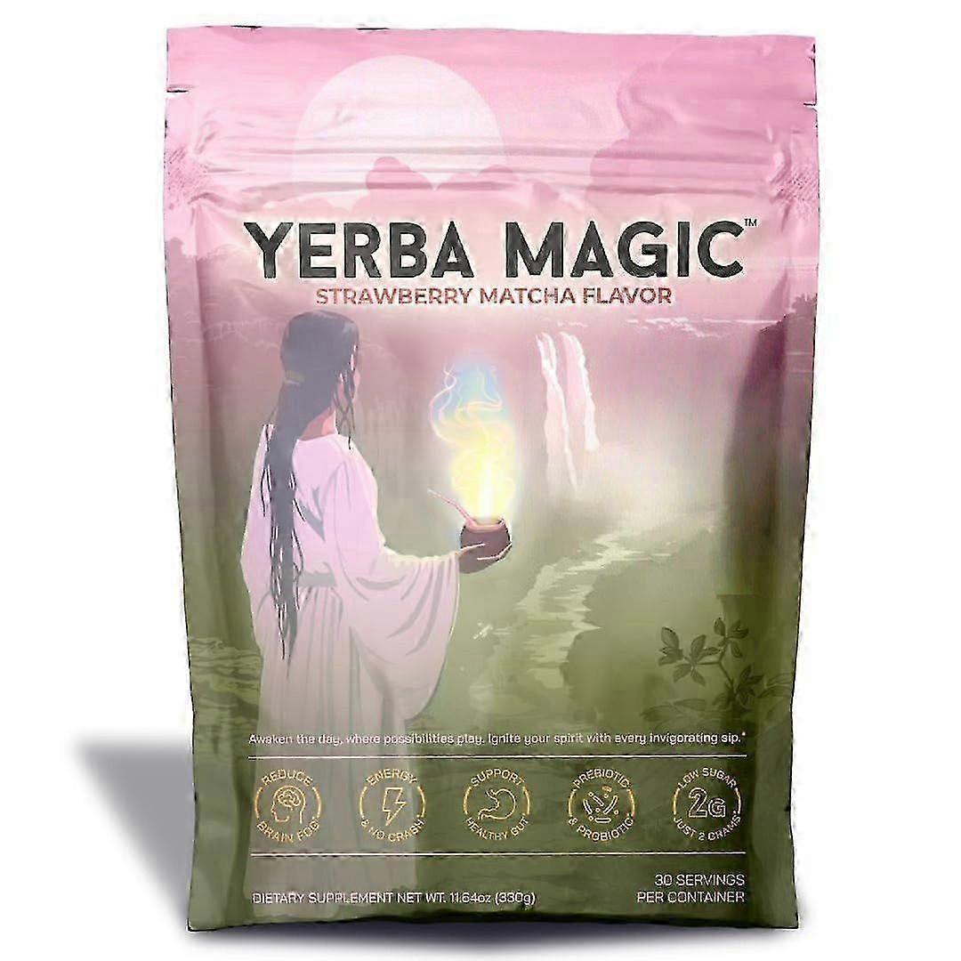 תוסף אבקת תה ירבה מאטה להכנה מהירה עם תמציות פיטונוטריינטים תומך באנרגיה נקייה