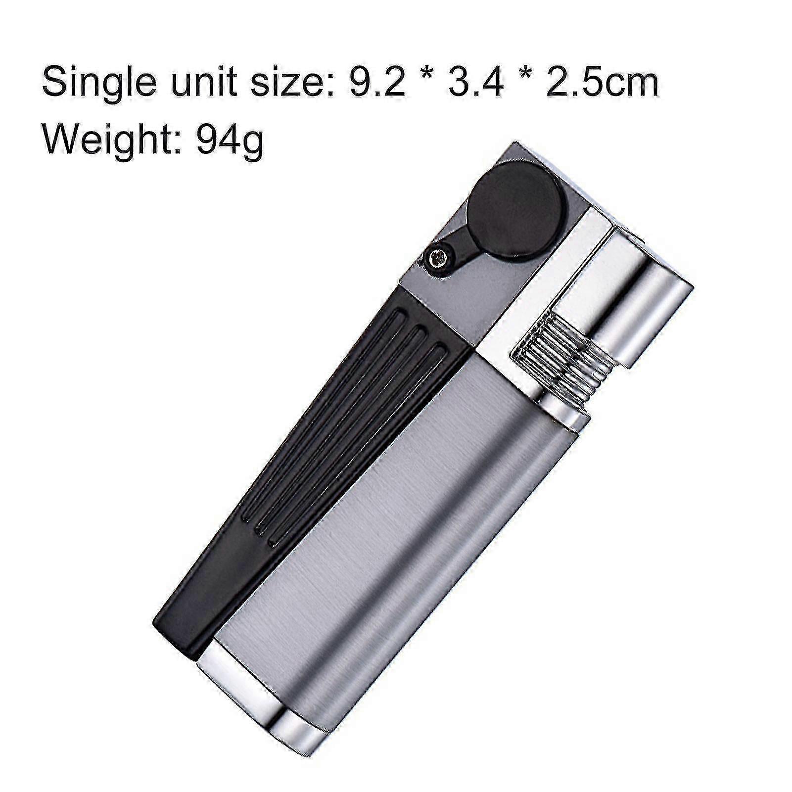 Portable Metal Pipe Lighter Foldable Open Flame Small Lighter For Boyfriend Husband Gift From