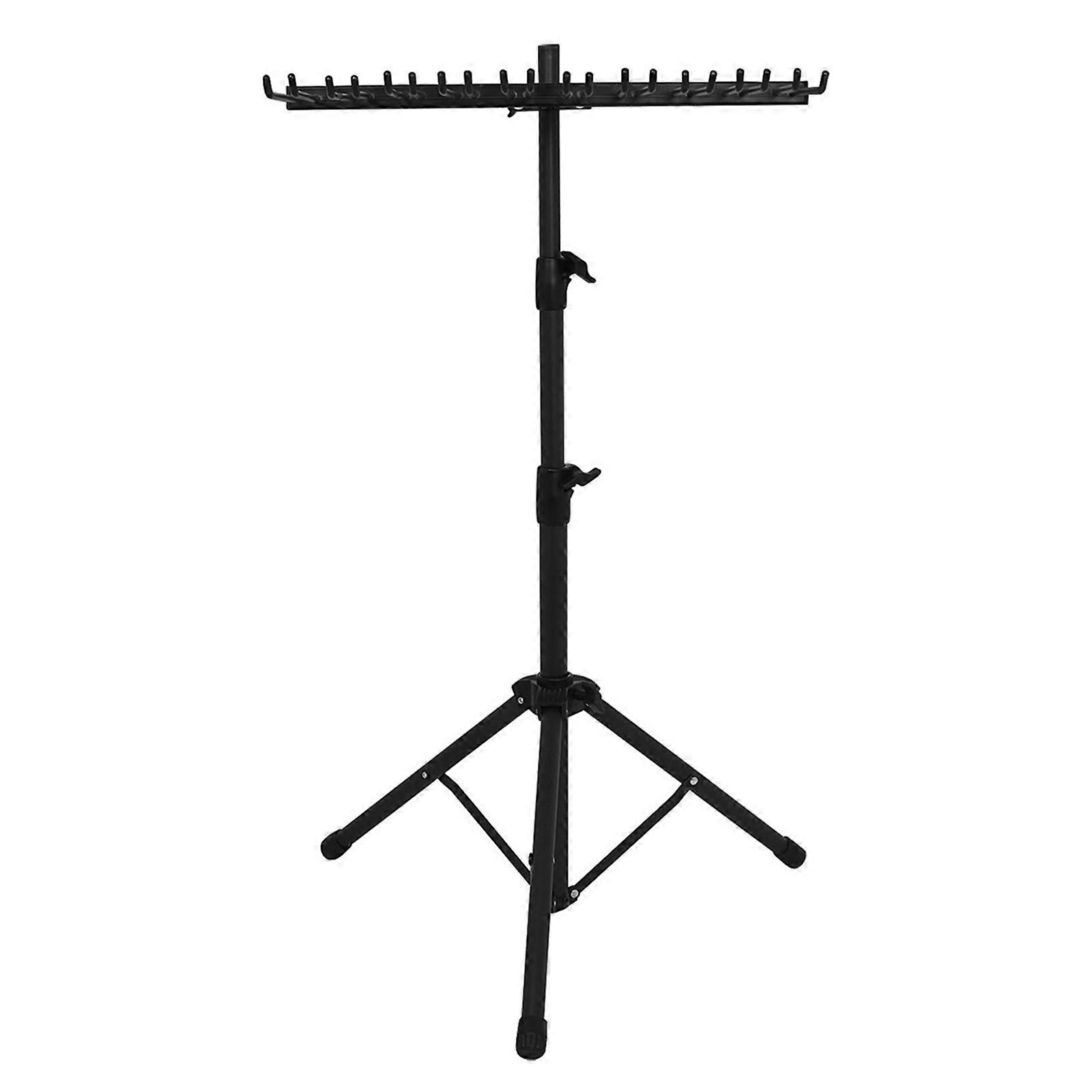 Practical Drumstick Organizer with Metal Frame Easy Access Quick Setup Drumstick Holder Suitable for Drum Practice Multicolor