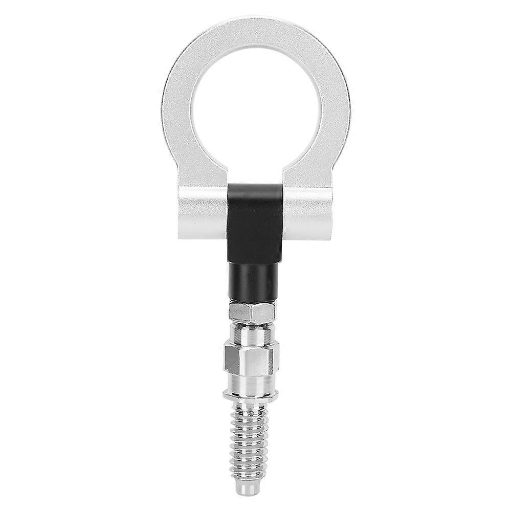 Trailer hook for E92 E90 - CNC silver fit European cars