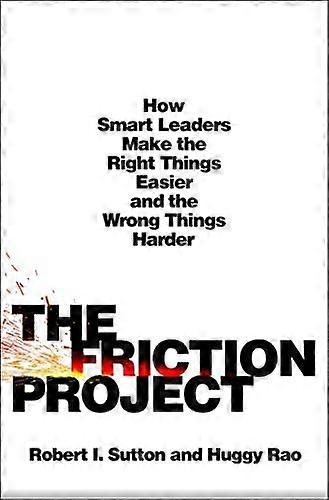 The Friction Project by Huggy Rao Hardback Book