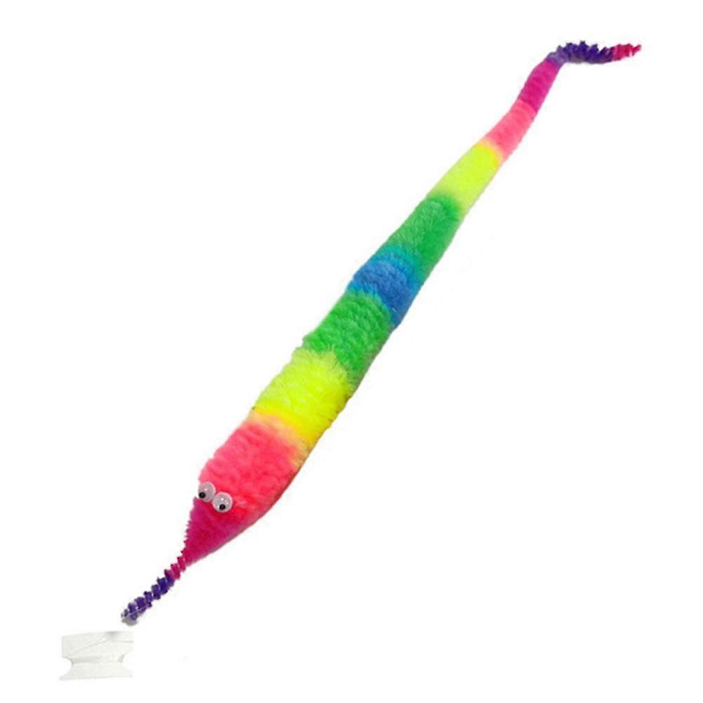 Magic Worm Twisty Plush Toy Animated Finger Puppet For Magic Tricks And Fun