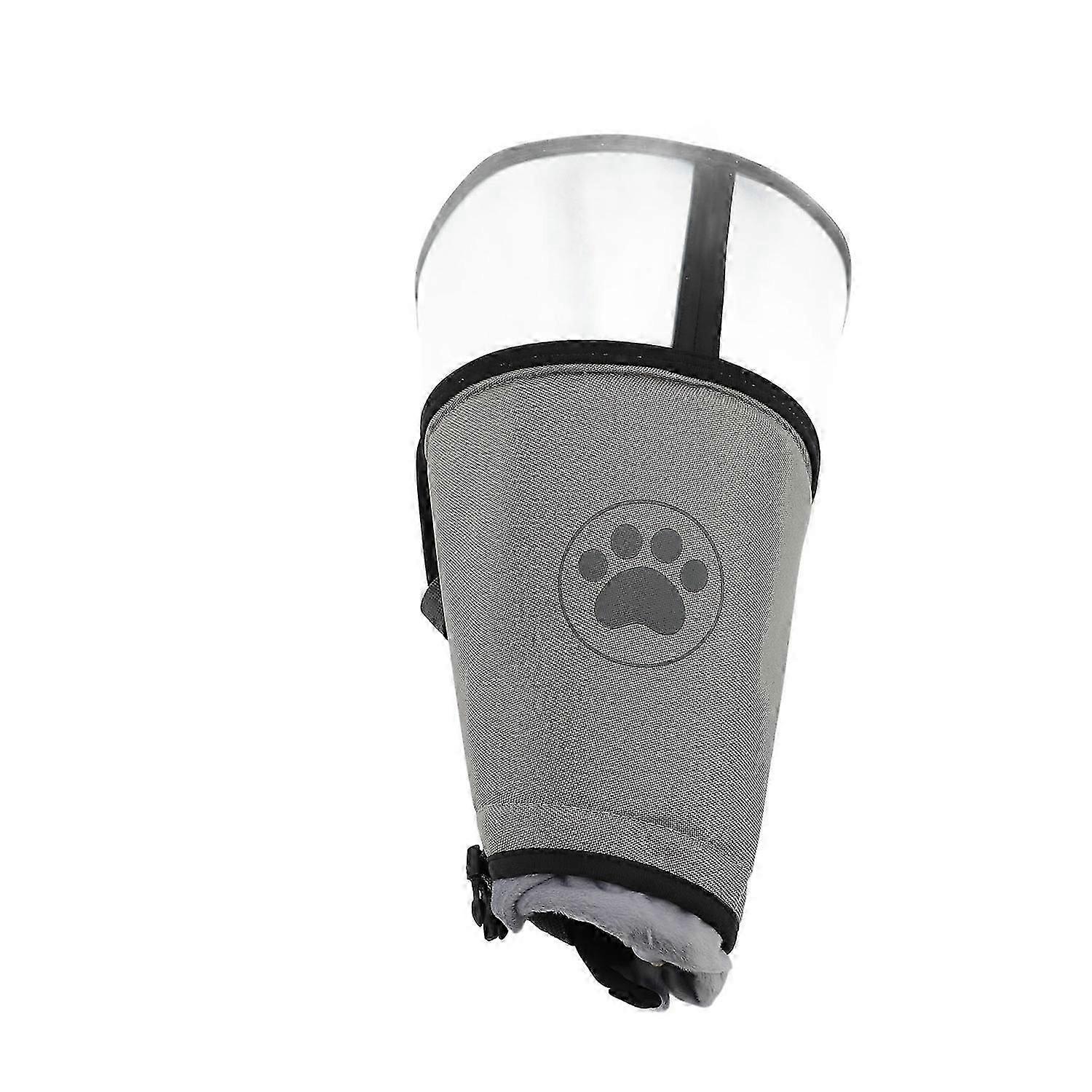 Protective Cat Neck Cone Double Layer Design Adjutsable Elizabethan Dog Neck Collar XL Double Layer