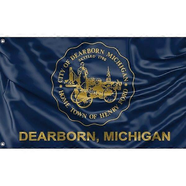 Dearborn-flagget, Michigan, USA